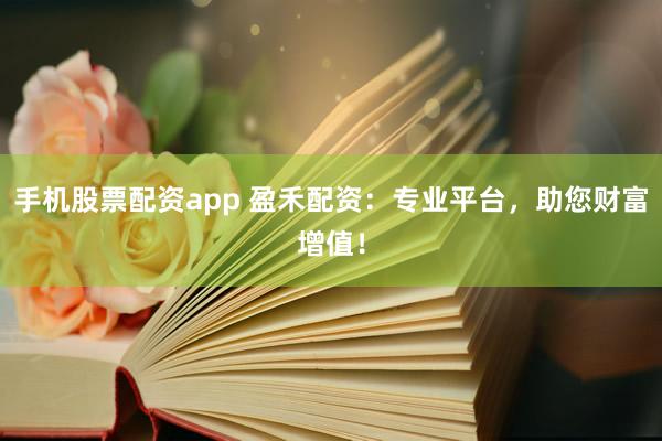 手机股票配资app 盈禾配资：专业平台，助您财富增值！